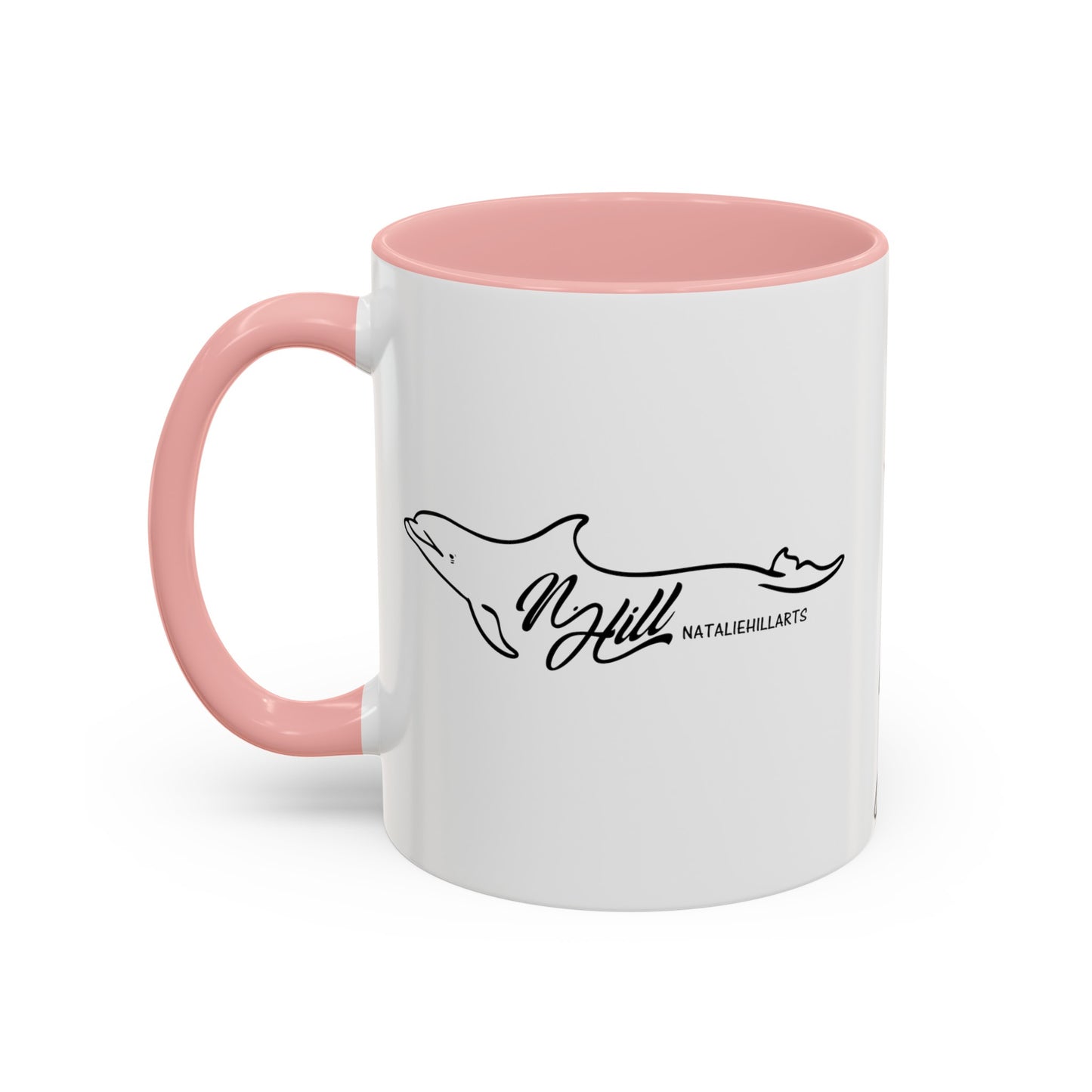 Oceanic Whitetip Shark Accent Coffee Mug, 11oz