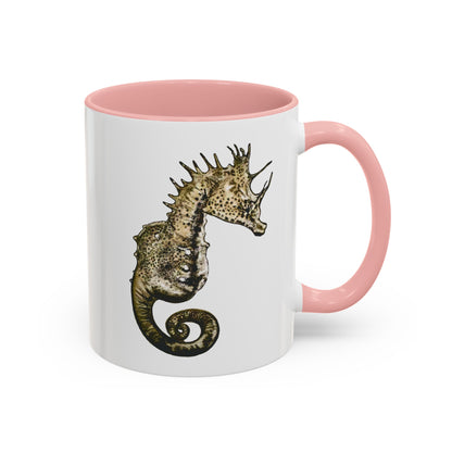 Sea Horse Accent Coffee Mug, 11oz