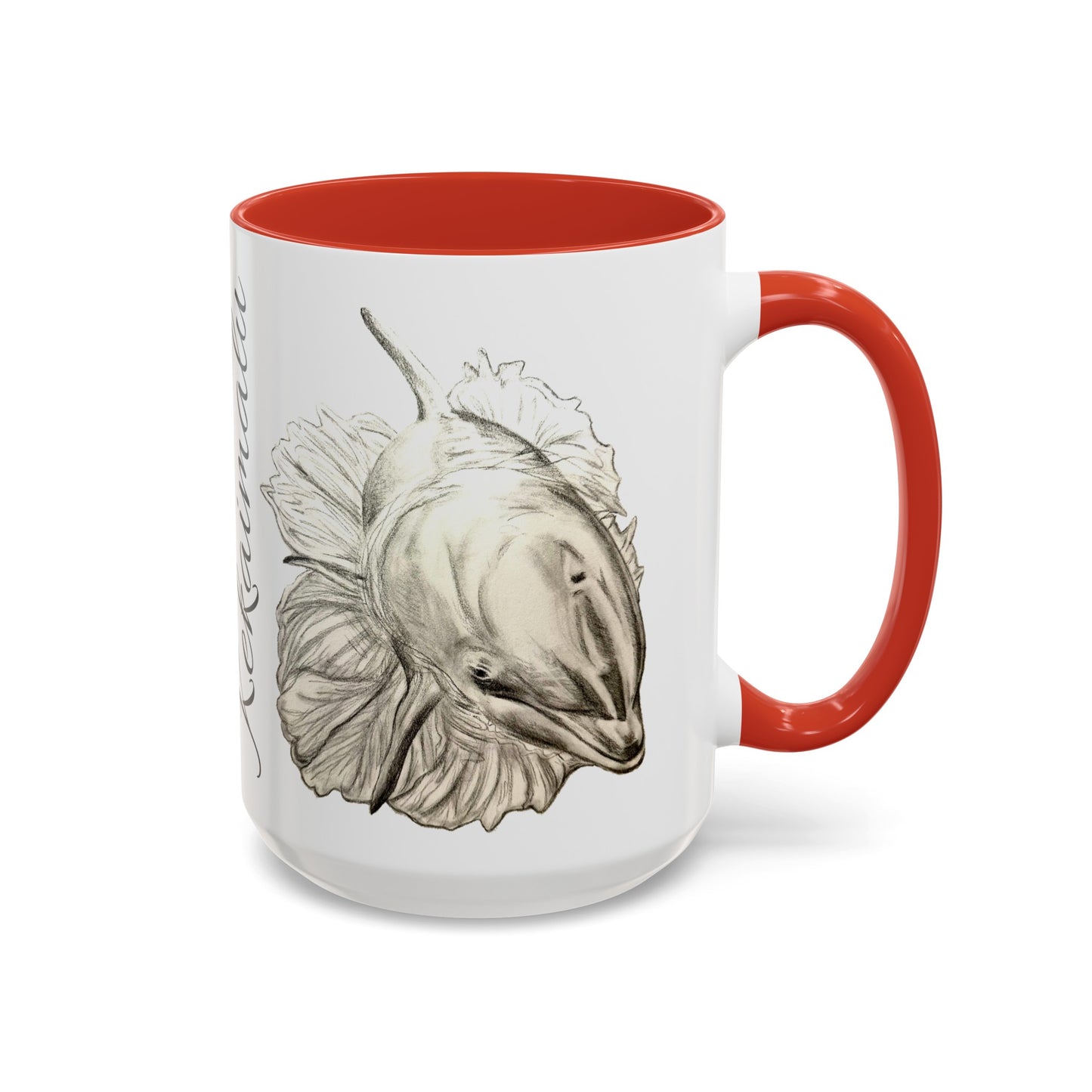 Kekaimalu Wholphin Accent Coffee Mug (11, 15oz)