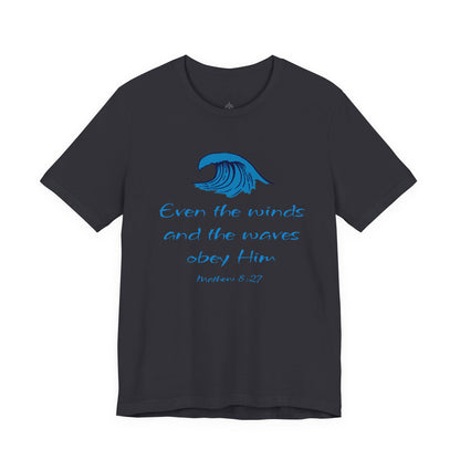 Mathew 8:27 Jersey Short Sleeve Tee