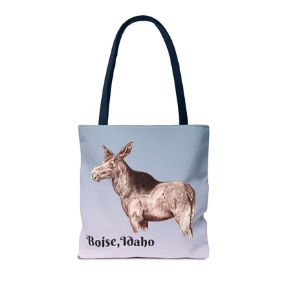 Boise Idaho Moose Tote Bag (AOP)