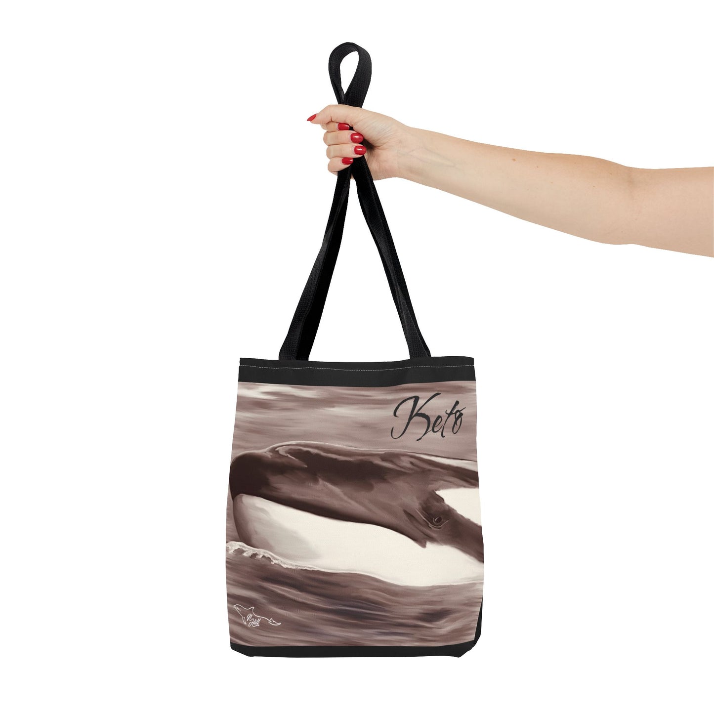 Keto Orca Tote Bag (AOP)