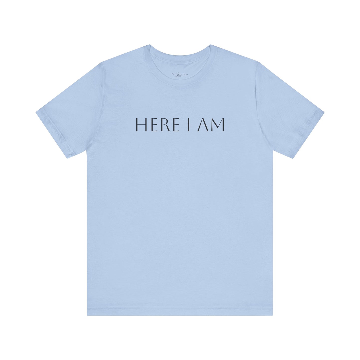 Here I Am Jersey Short Sleeve Tee