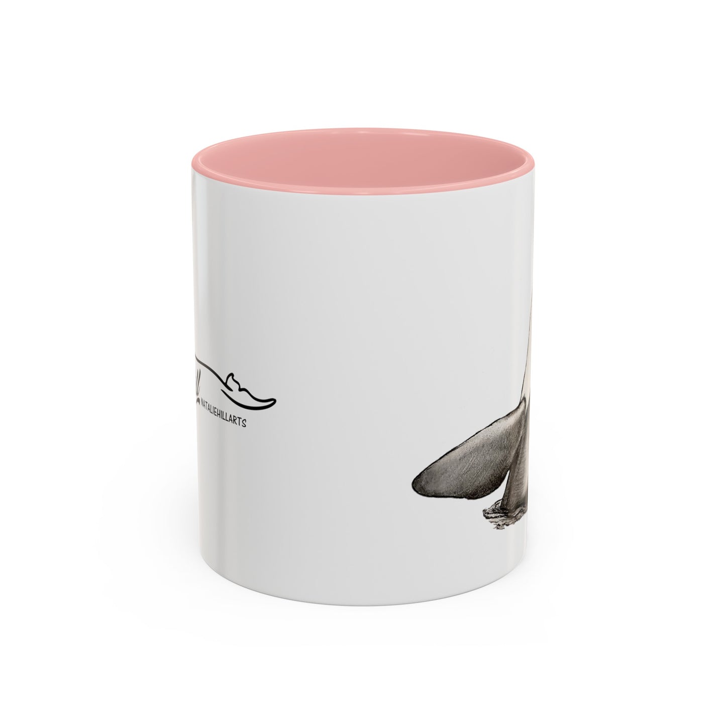 Orca Spy-Hop Accent Coffee Mug, 11oz