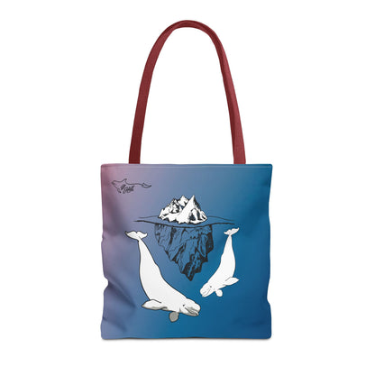 Beluga Whales Tote Bag (AOP)