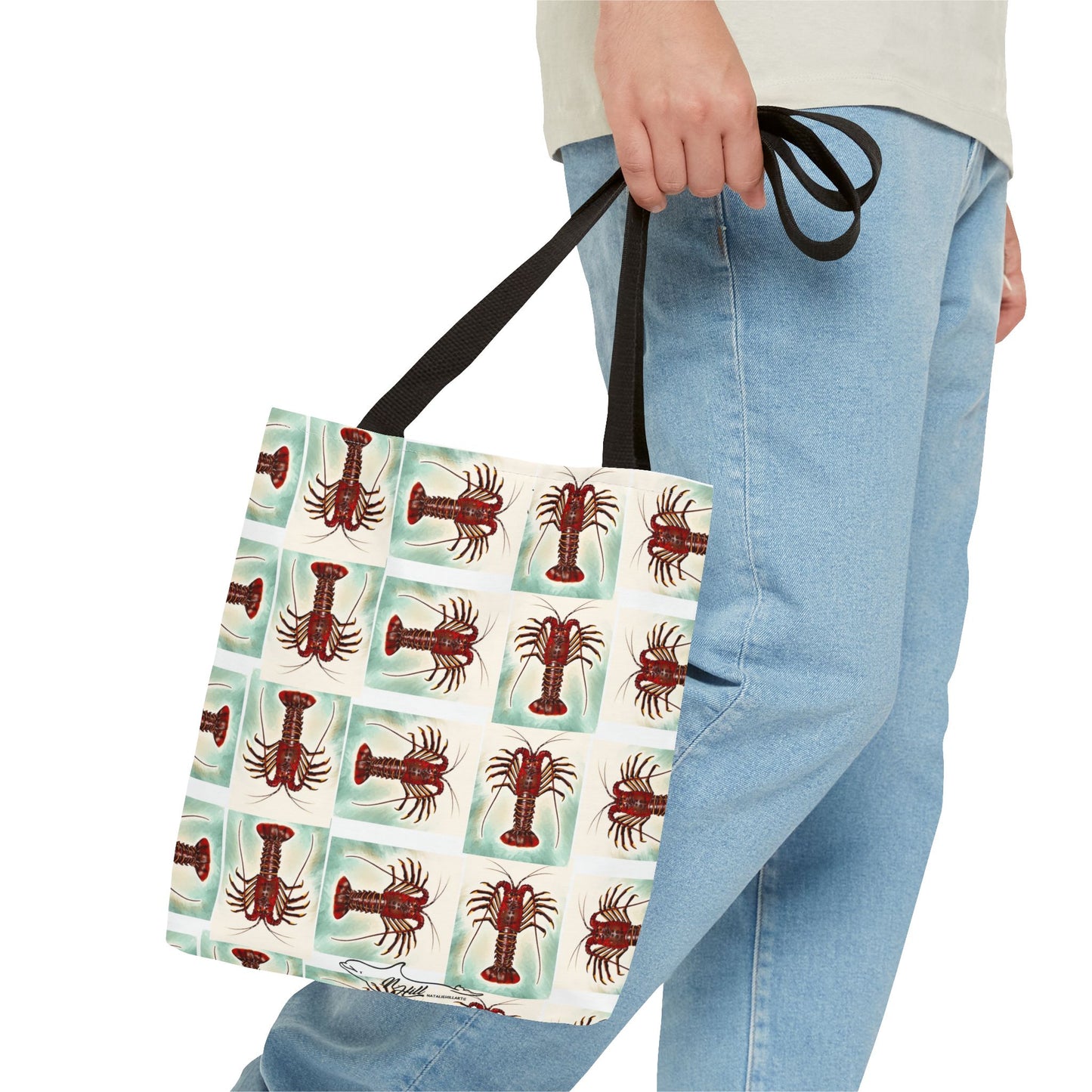 California Spiny Lobster Tote Bag (AOP)