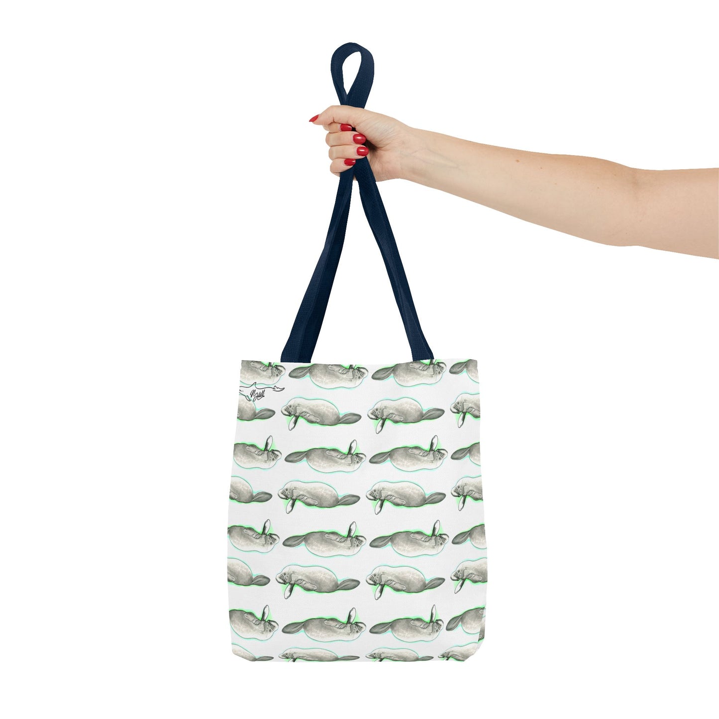 Manatee Tote Bag (AOP)