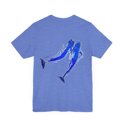 Pilot Whale Unisex Jersey Short Sleeve Tee