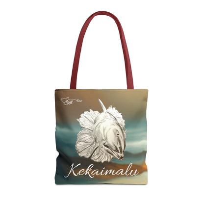 Kekaimalu Wholphin Tote Bag (AOP)