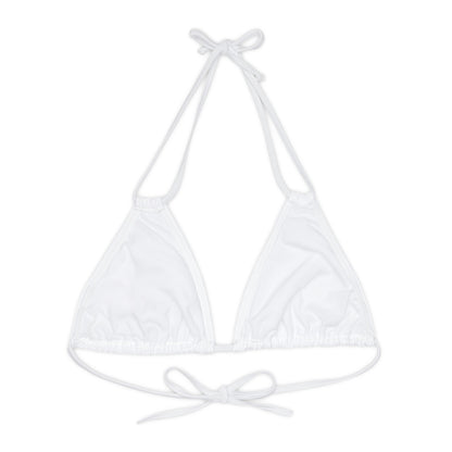 Otter Strappy Triangle Bikini Top (AOP)