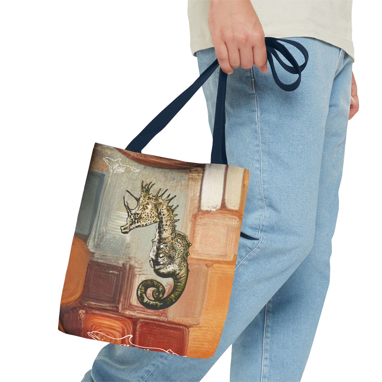 Sea Horse Tote Bag (AOP)