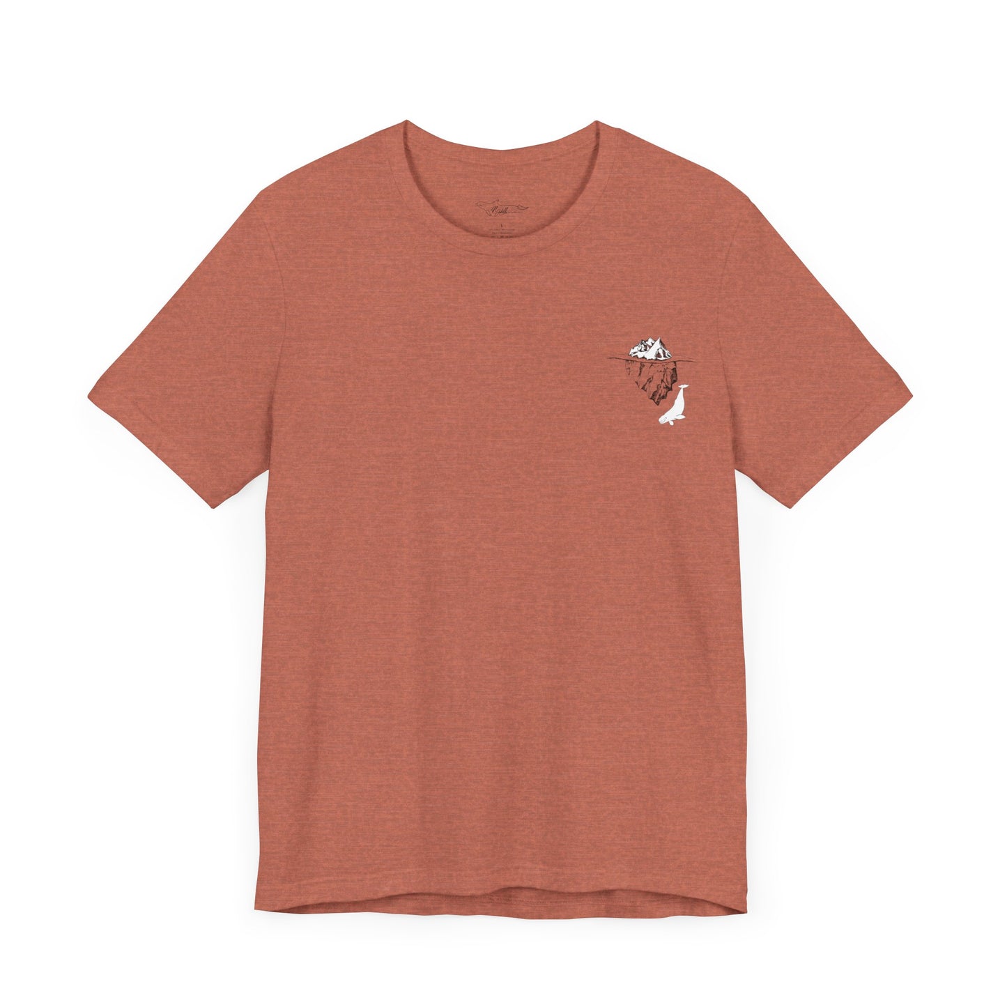 Beluga Whale Quarter Logo Unisex Jersey Short Sleeve Tee