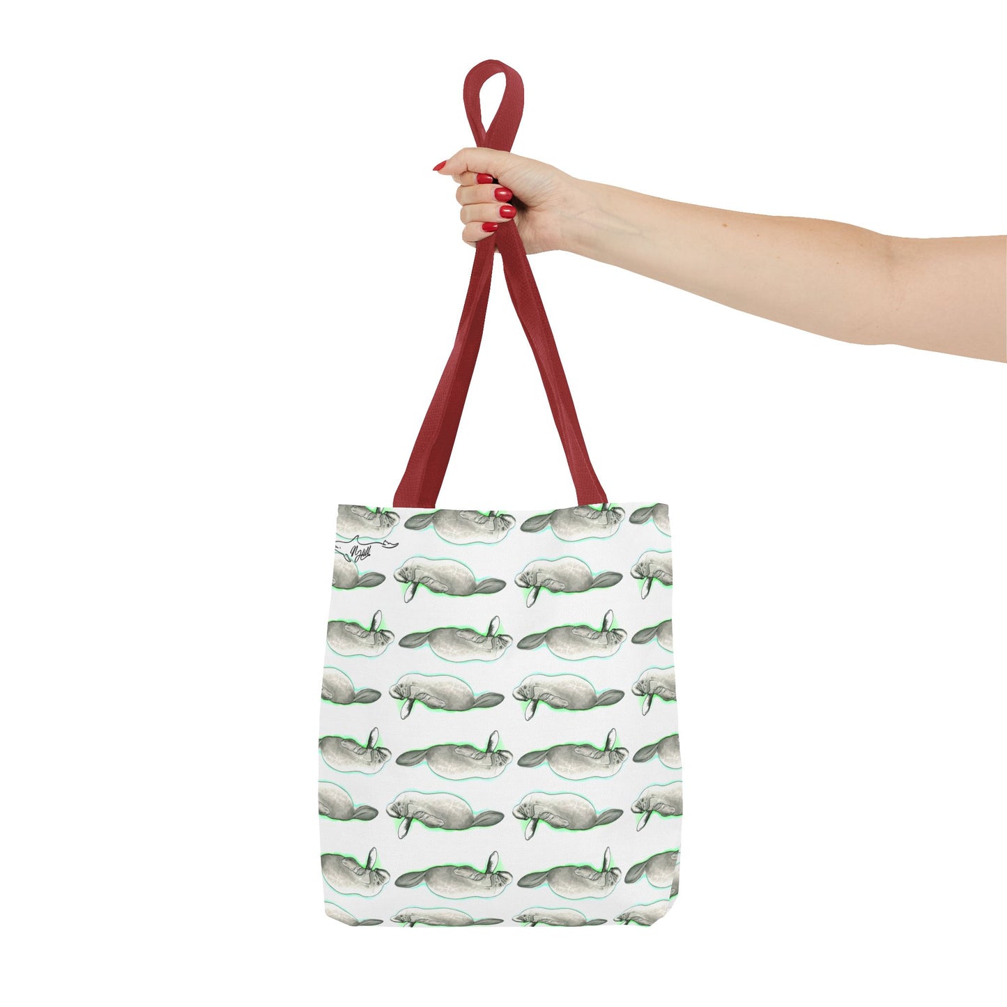 Manatee Tote Bag (AOP)