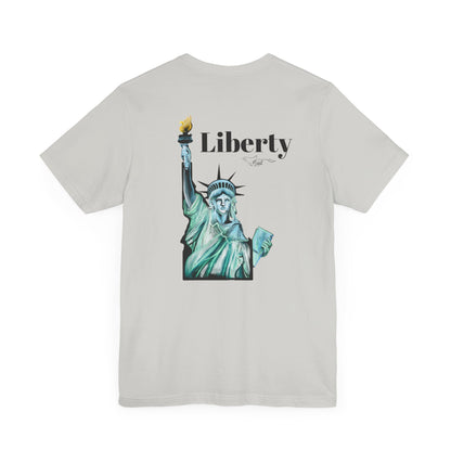 Idaho Statue of Liberty Unisex Jersey Short Sleeve Tee