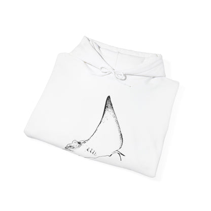 Cownosed Ray Sting Ray Unisex Heavy Blend™ Hooded Sweatshirt