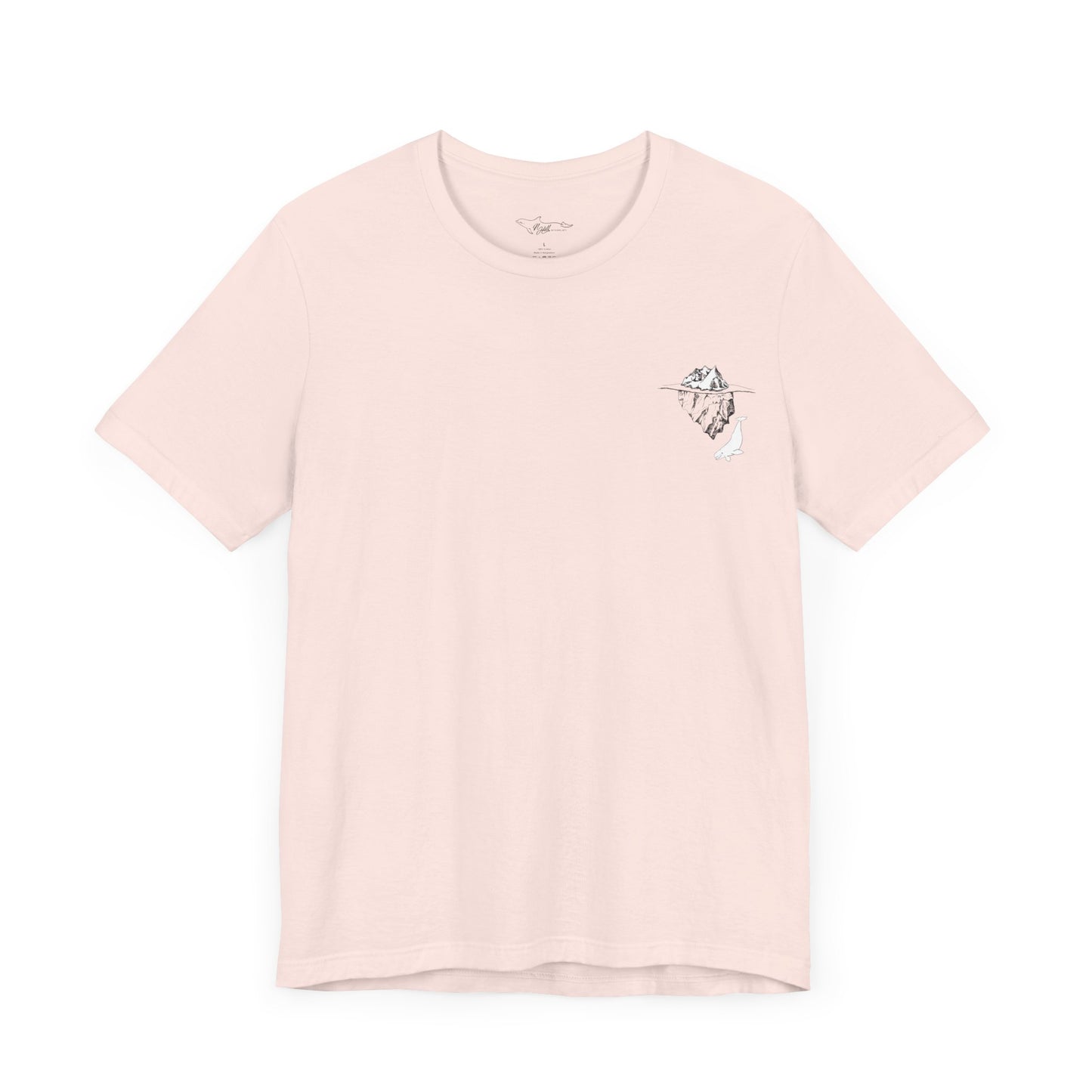 Beluga Whale Quarter Logo Unisex Jersey Short Sleeve Tee