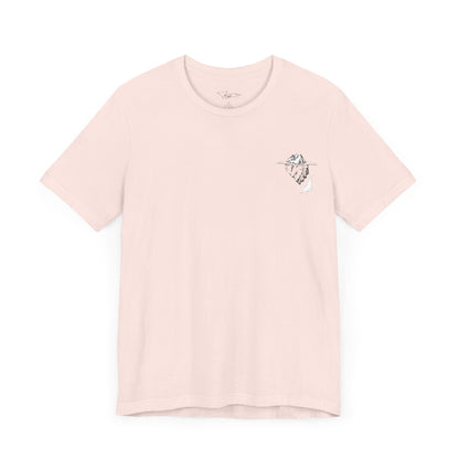 Beluga Whale Quarter Logo Unisex Jersey Short Sleeve Tee