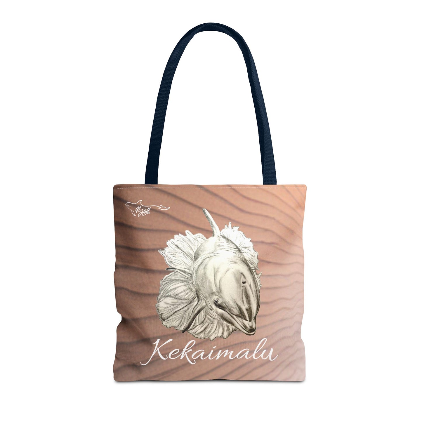 Kekaimalu Wholphin Tote Bag (AOP)