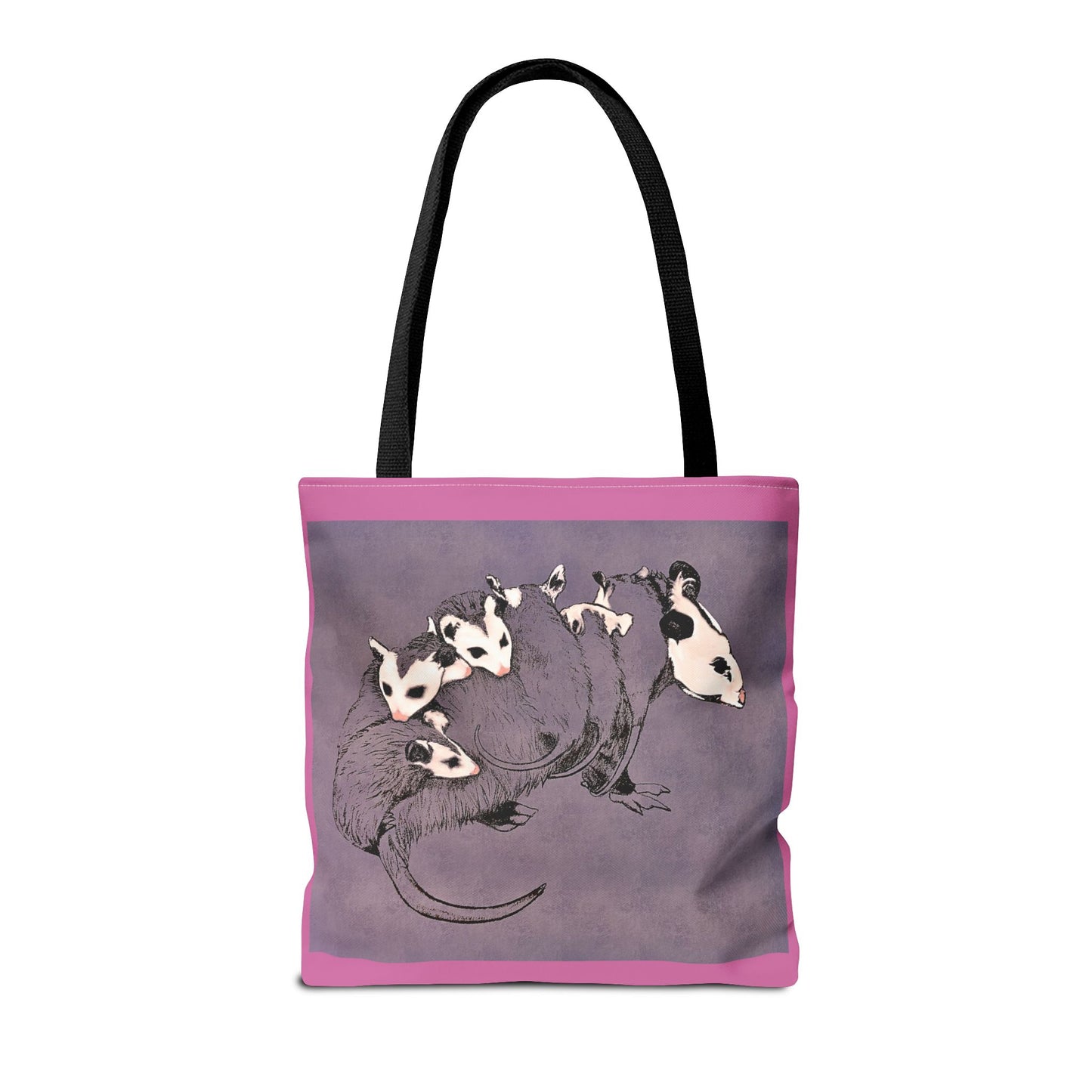 Pink Opossum Tote Bag (AOP)