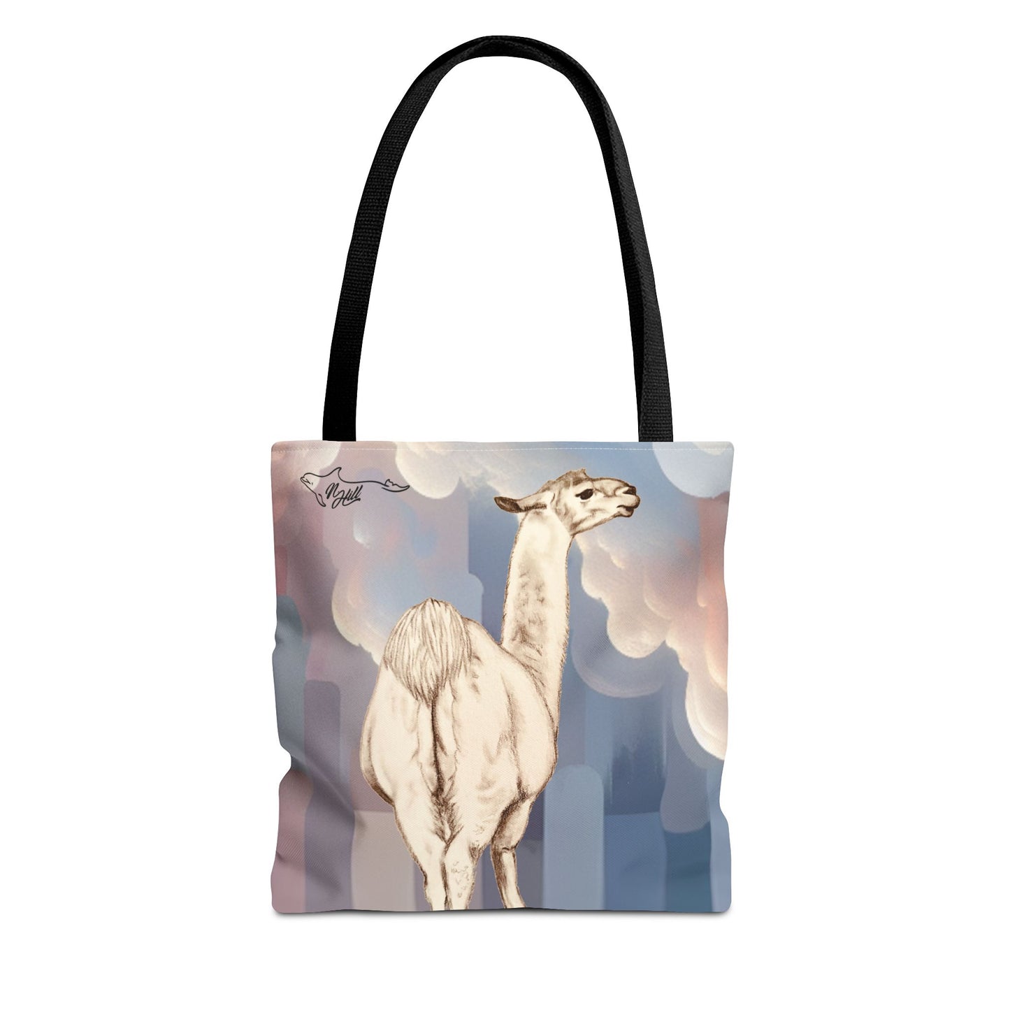 Llama Life Tote Bag (AOP)