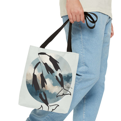 Orcas World Tote Bag (AOP)