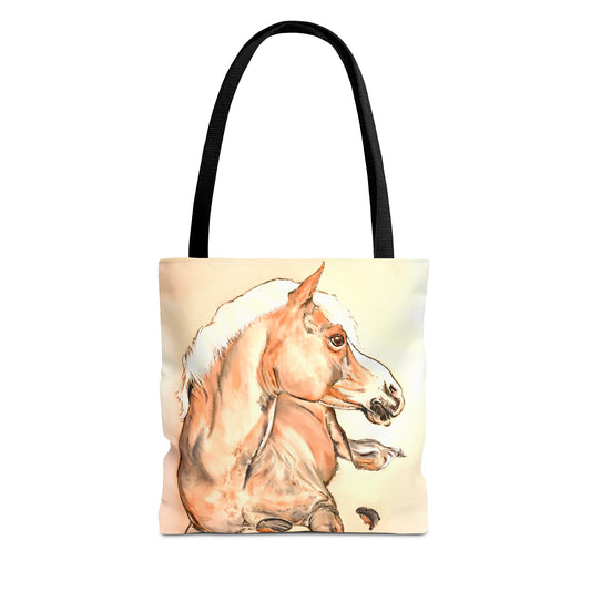 Horse Resting Tote Bag (AOP)