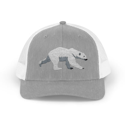 Polar Bear Snapback Trucker Cap