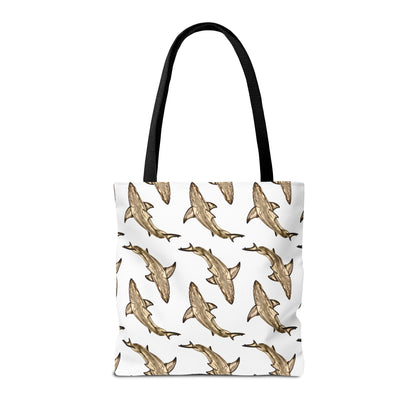 Great White Shark Tote Bag (AOP)