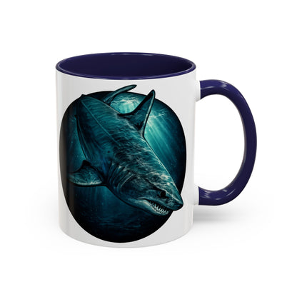 Mako Shark Accent Coffee Mug, 11oz
