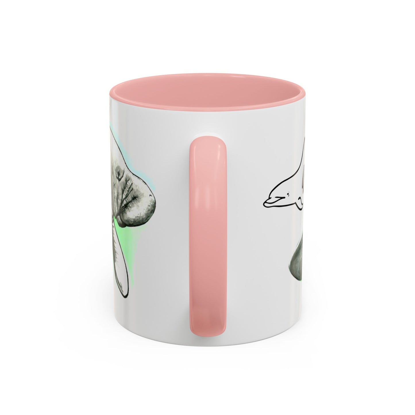 Manatee Accent Coffee Mug (11, 15oz)