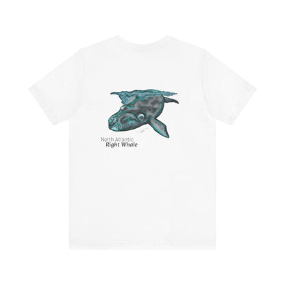 North Atlantic Right Whale Unisex Jersey Short Sleeve Tee