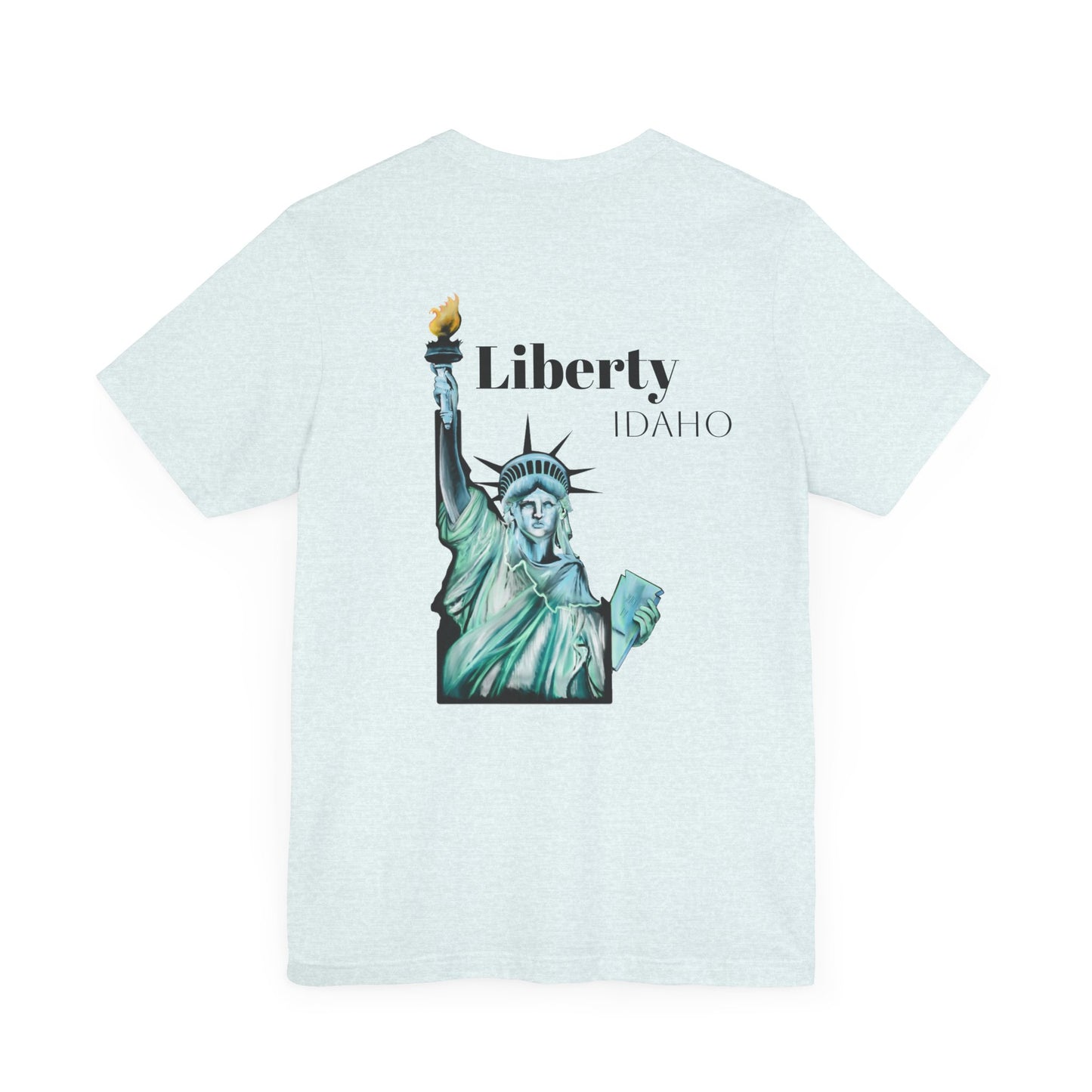 Statue of Liberty Idaho Jersey Short Sleeve Tee