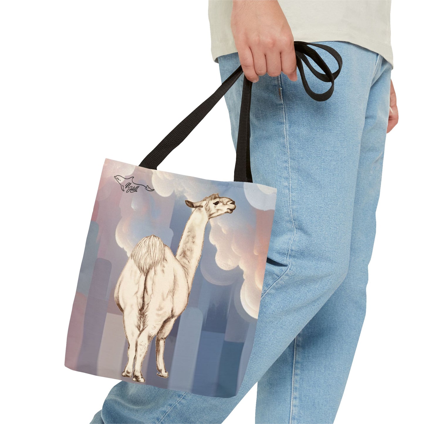 Llama Life Tote Bag (AOP)