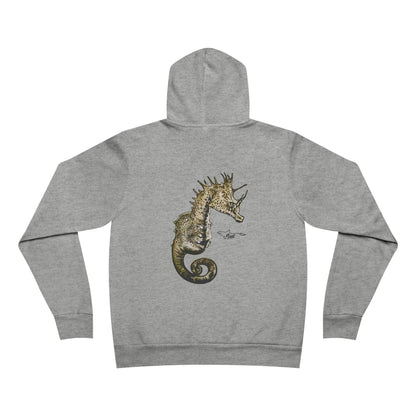 Sea Horse Unisex Sponge Fleece Pullover Hoodie