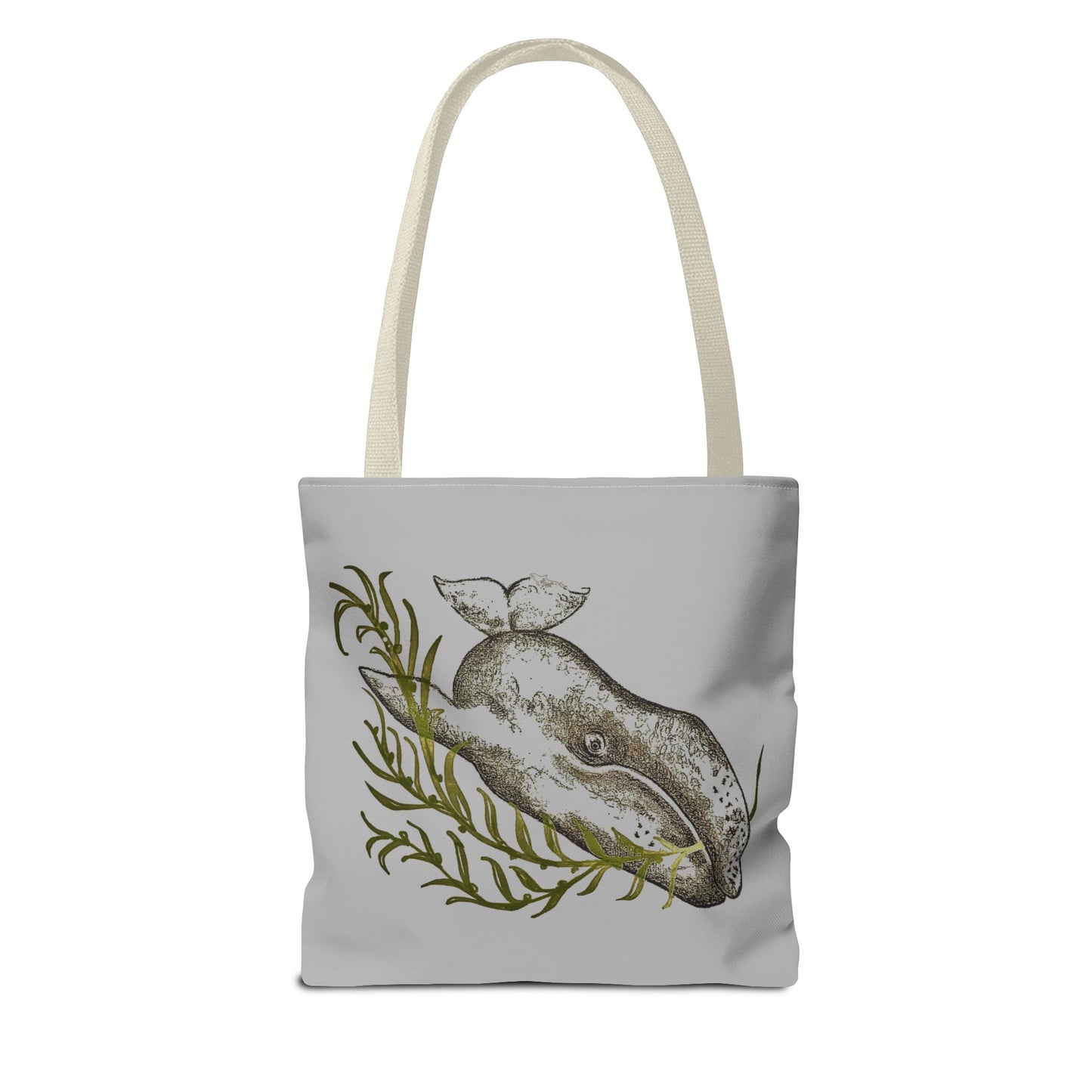 Gray Whale Tote Bag (AOP)