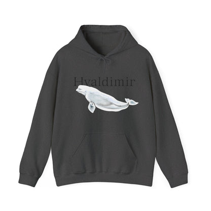 Hvaldimir Beluga Whale Unisex Heavy Blend™ Hooded Sweatshirt