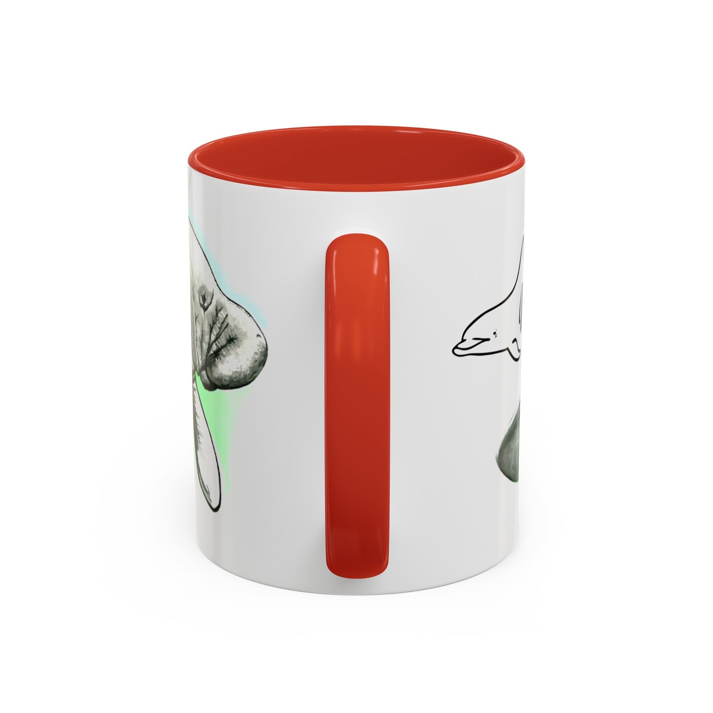 Manatee Accent Coffee Mug (11, 15oz)