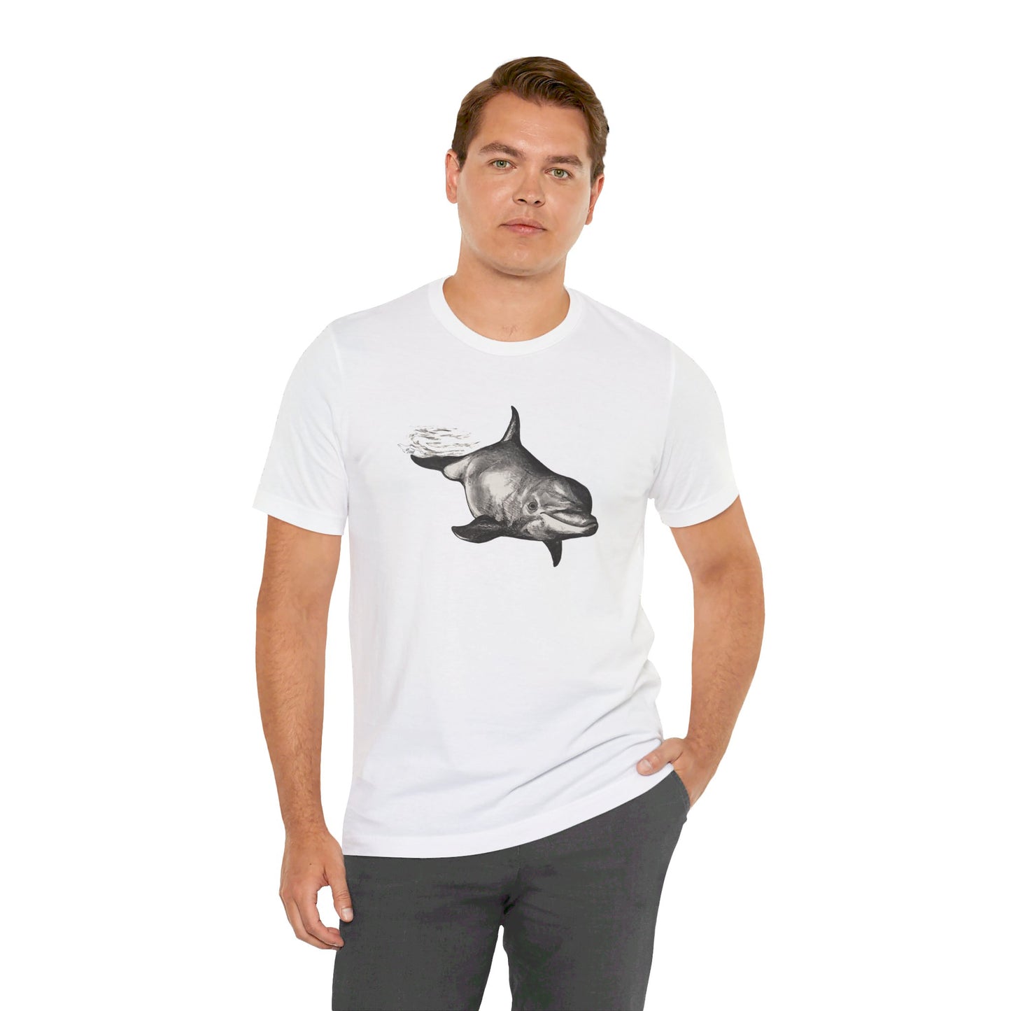 Dolphin Dive Unisex Jersey Short Sleeve Tee