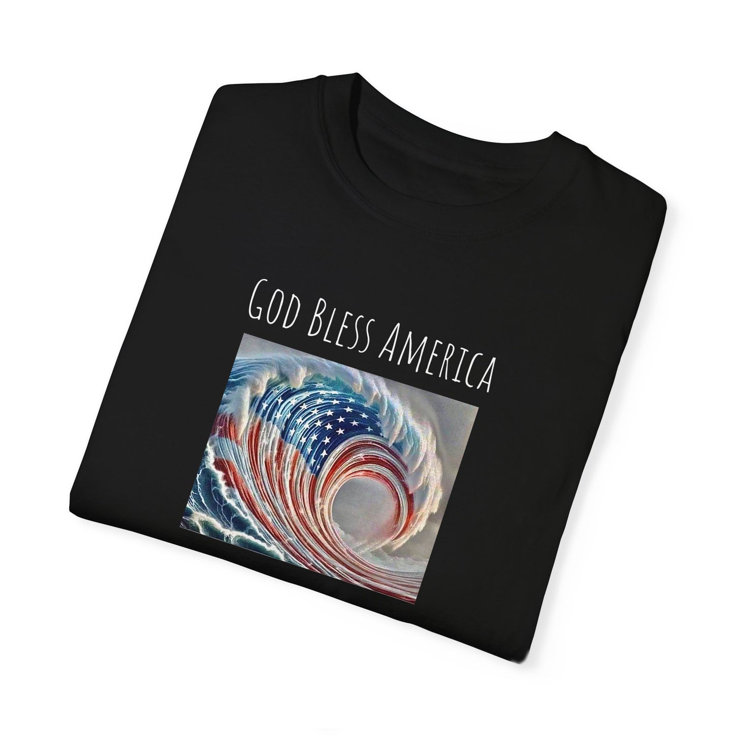 God Bless America Unisex Garment-Dyed T-shirt