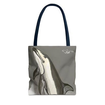 Pacific White Sided Dolphin Tote Bag (AOP)