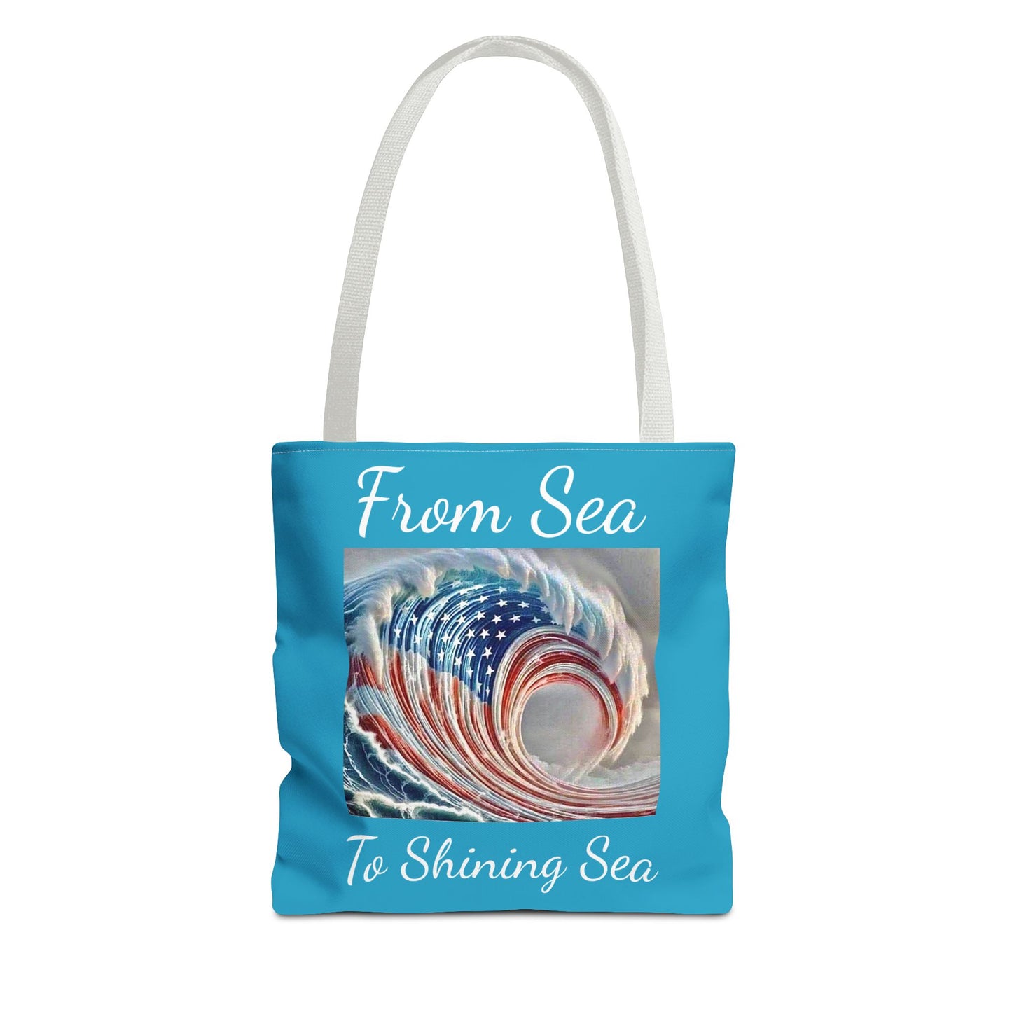 Flag Ocean Tote Bag (AOP)