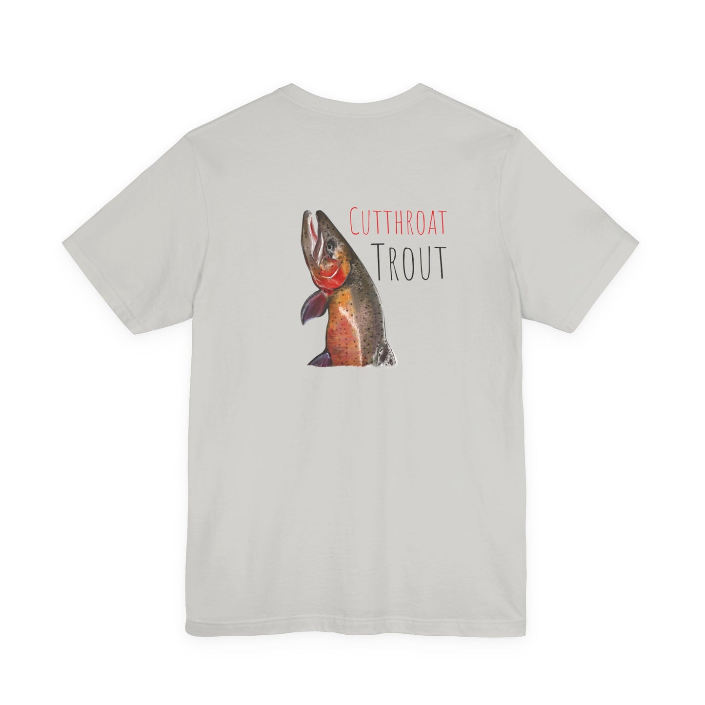 Cutthroat Trout Unisex Jersey Short Sleeve Tee