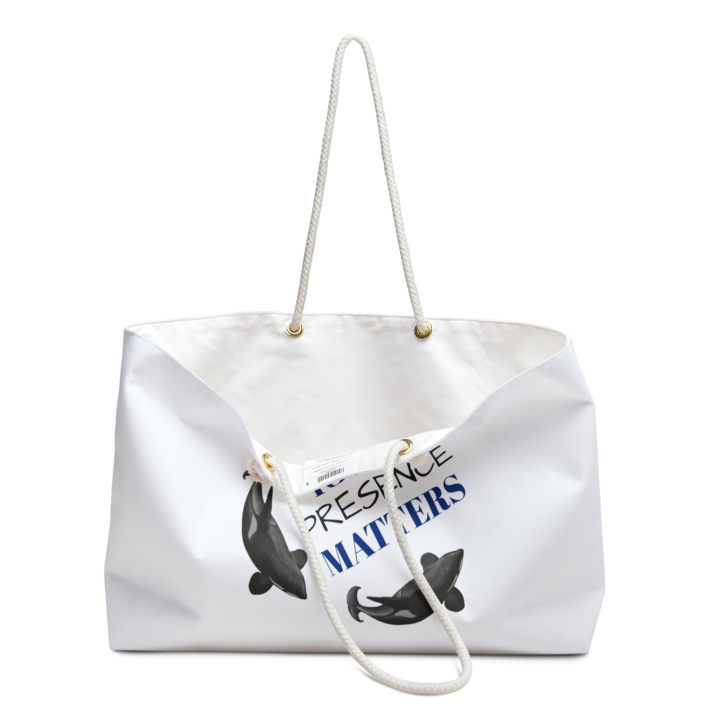 Your Presence Matters Weekender Bag