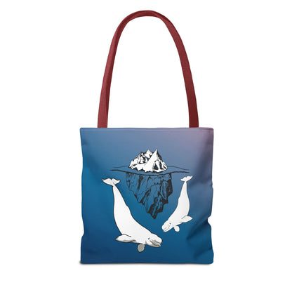 Beluga Whales Tote Bag (AOP)