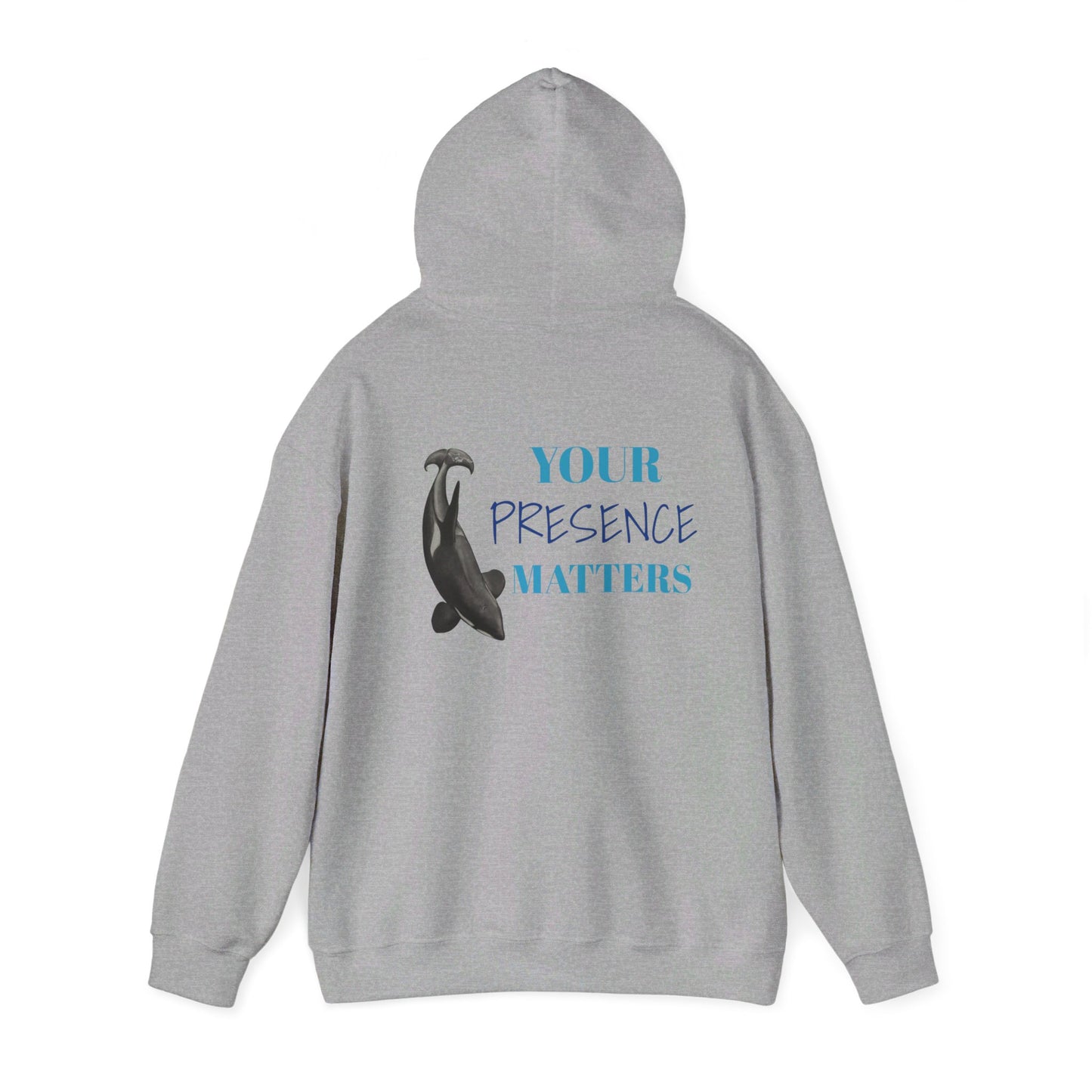 Orca Presence Unisex Heavy Blend™ Hooded Sweatshirt