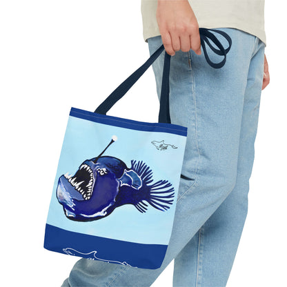 Angler Fish Tote Bag (AOP)