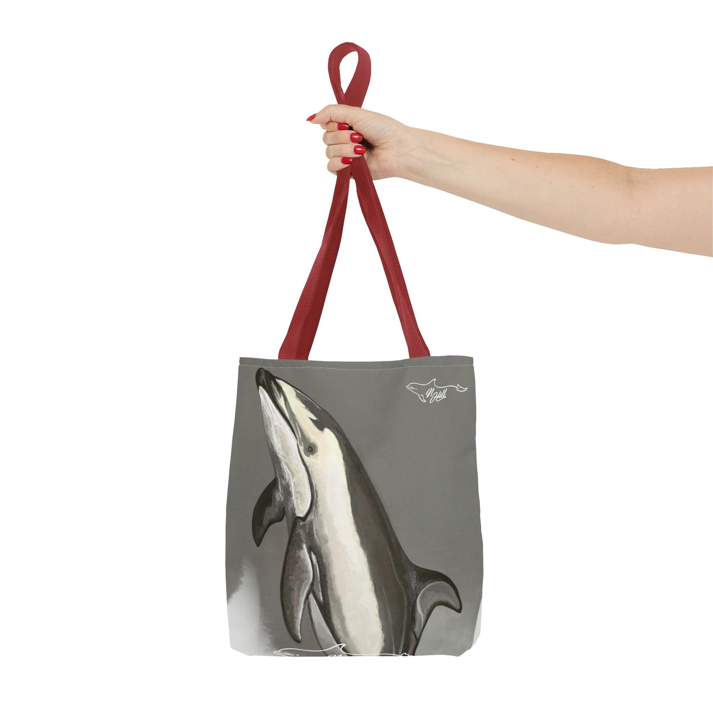 Pacific White Sided Dolphin Tote Bag (AOP)