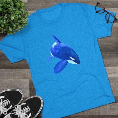 Orca Unisex Tri-Blend Crew Tee