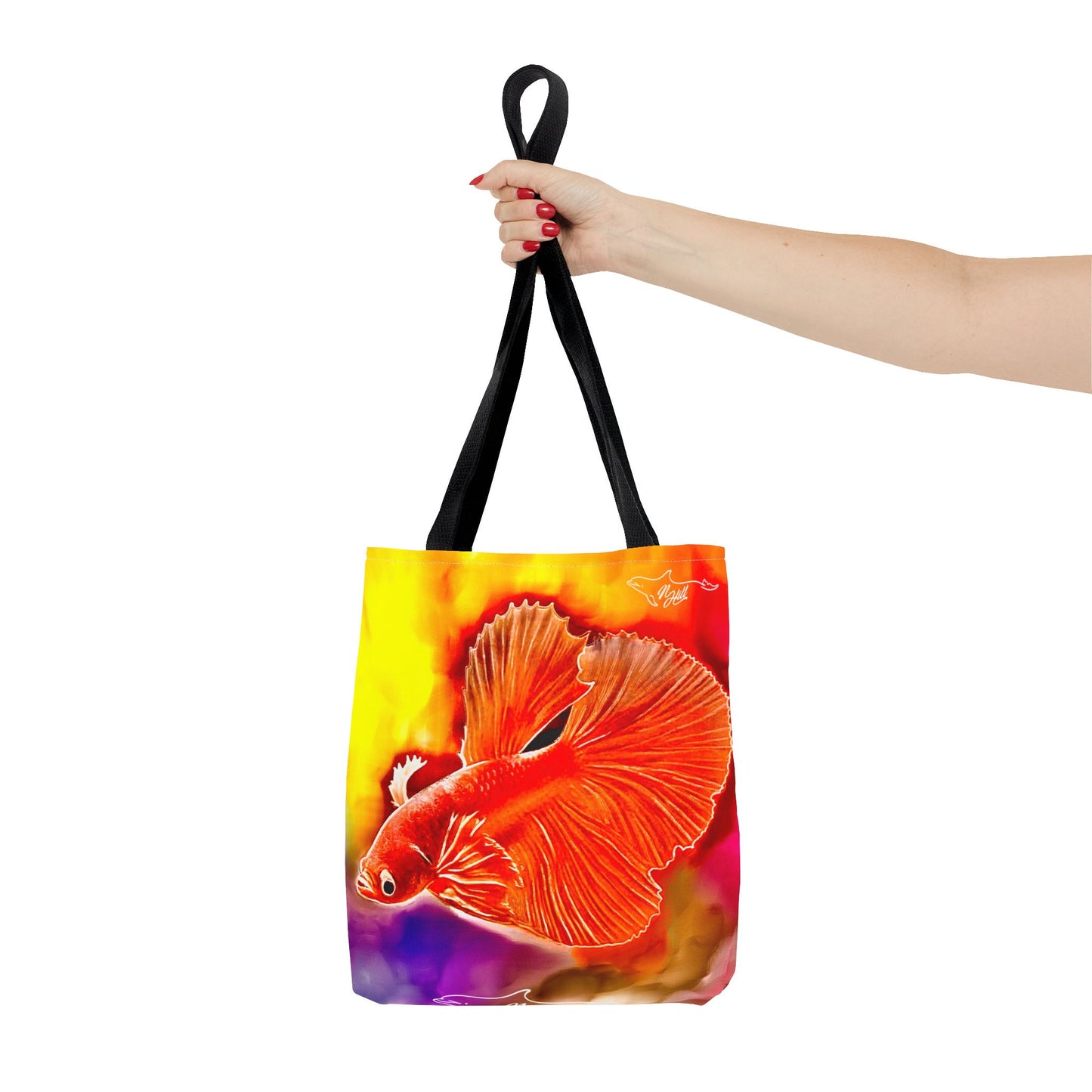 Betta Fish Tote Bag (AOP)