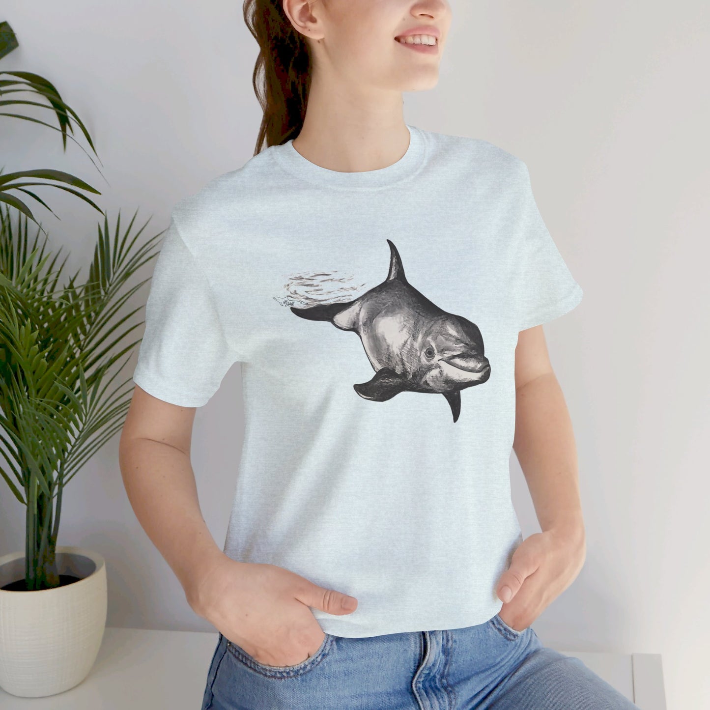 Dolphin Dive Unisex Jersey Short Sleeve Tee